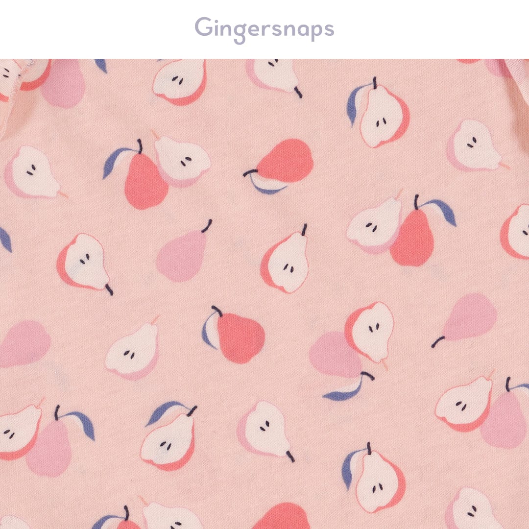 جينجرسنابس تانك توب بنمط فواكة بناتي رضع متعدد الألوان