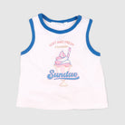جينجرسنابس تانك توب بنمط أيس كريم بناتي رضع أوف وايت