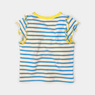 جينجرسنابس تانك توب بناتي رضع بنمط مخطط بطبعة أيس كريم متعدد الألوان