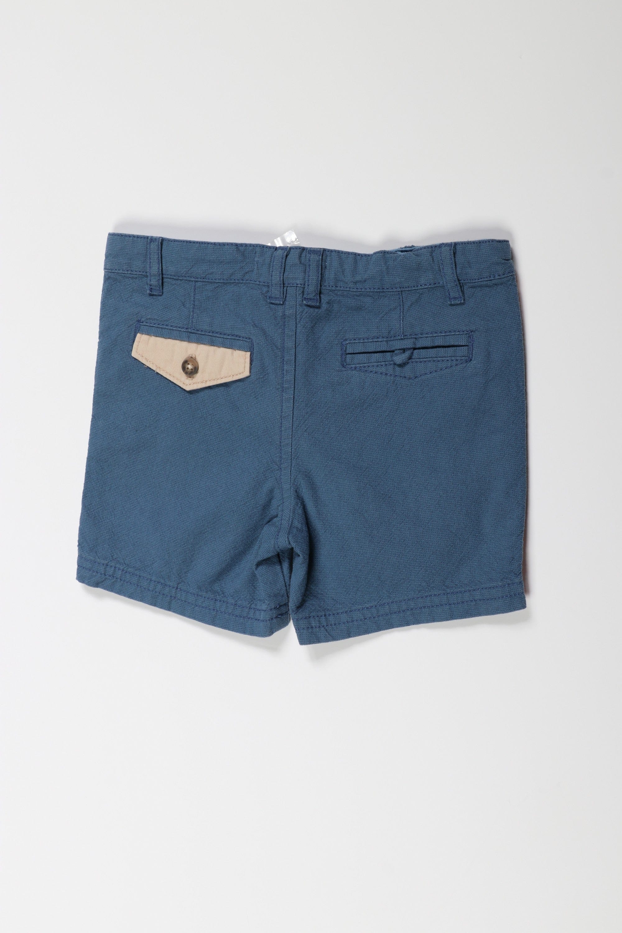 جينجرسنابس شورت ولادي قصير بجيوب خلفية أزرق غامق