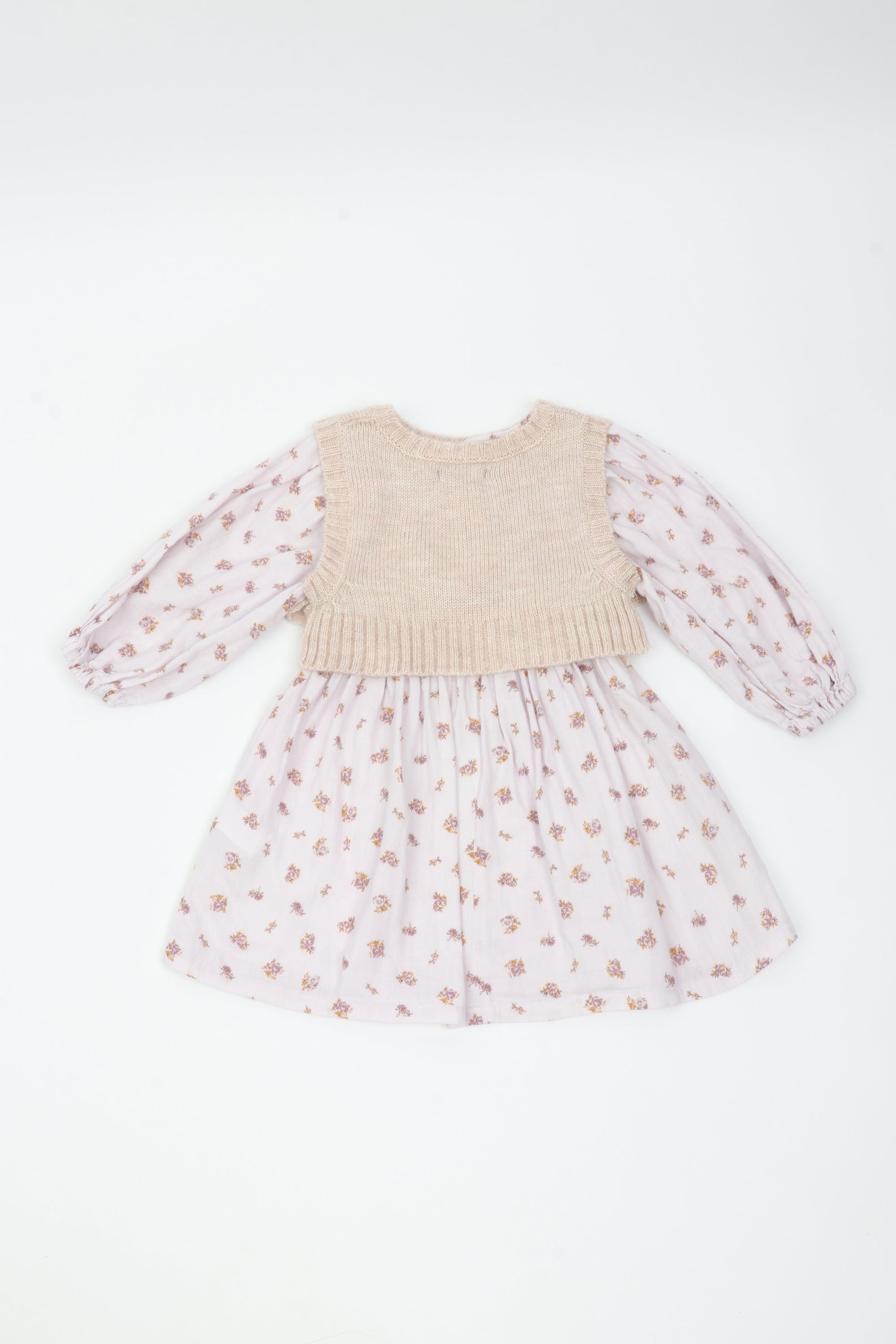 جينجرسنابس فستان بيبي منقوش أرجواني