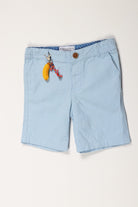 جينجرسنابس شورت ولادي منقوش أزرق فاتح