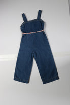 جينجرسنابس جمبسوت بناتي جينز للاطفال برباط علي الخصر أزرق