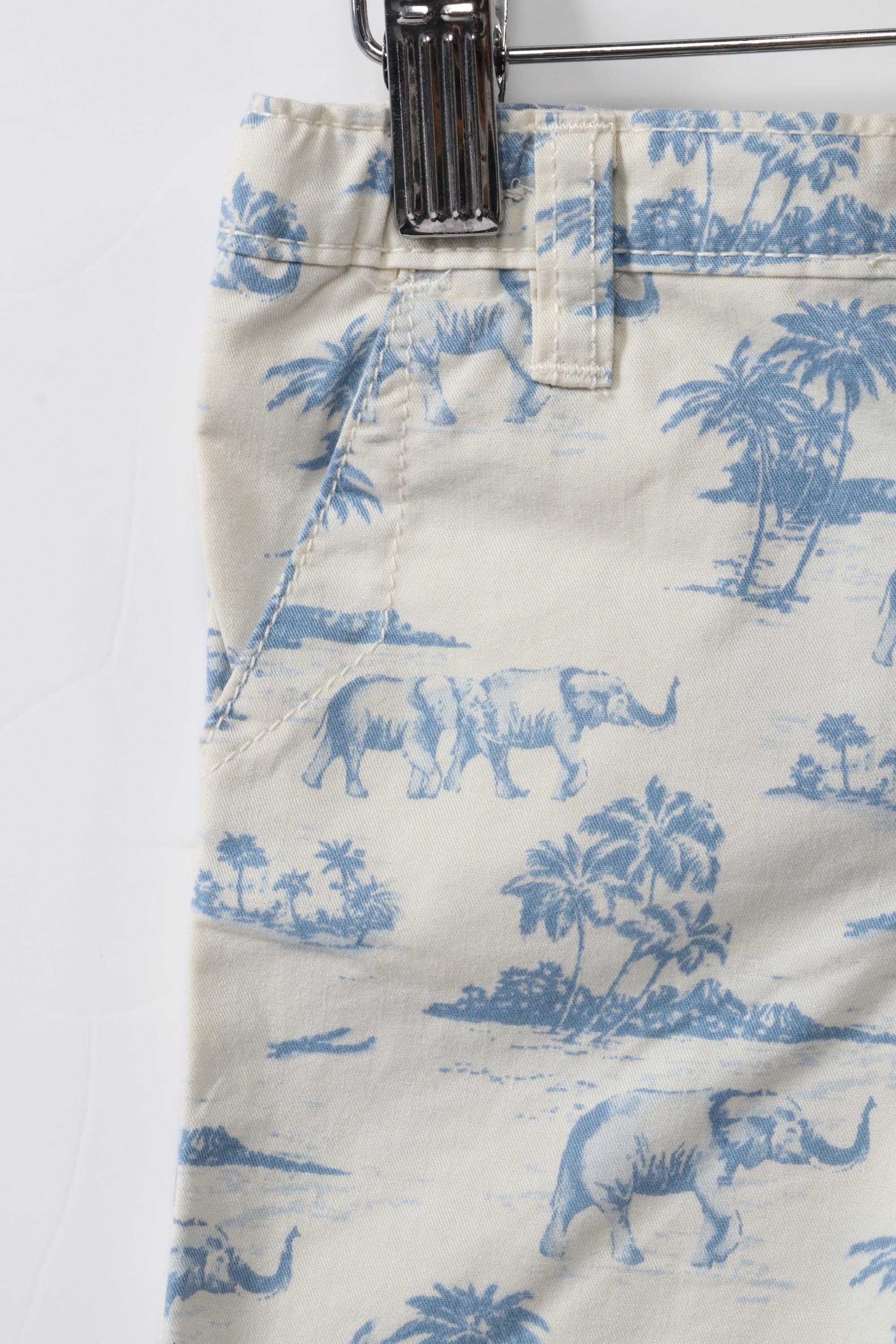 جينجرسنابس شورت مشجر ولادي طويل بسحاب رملي