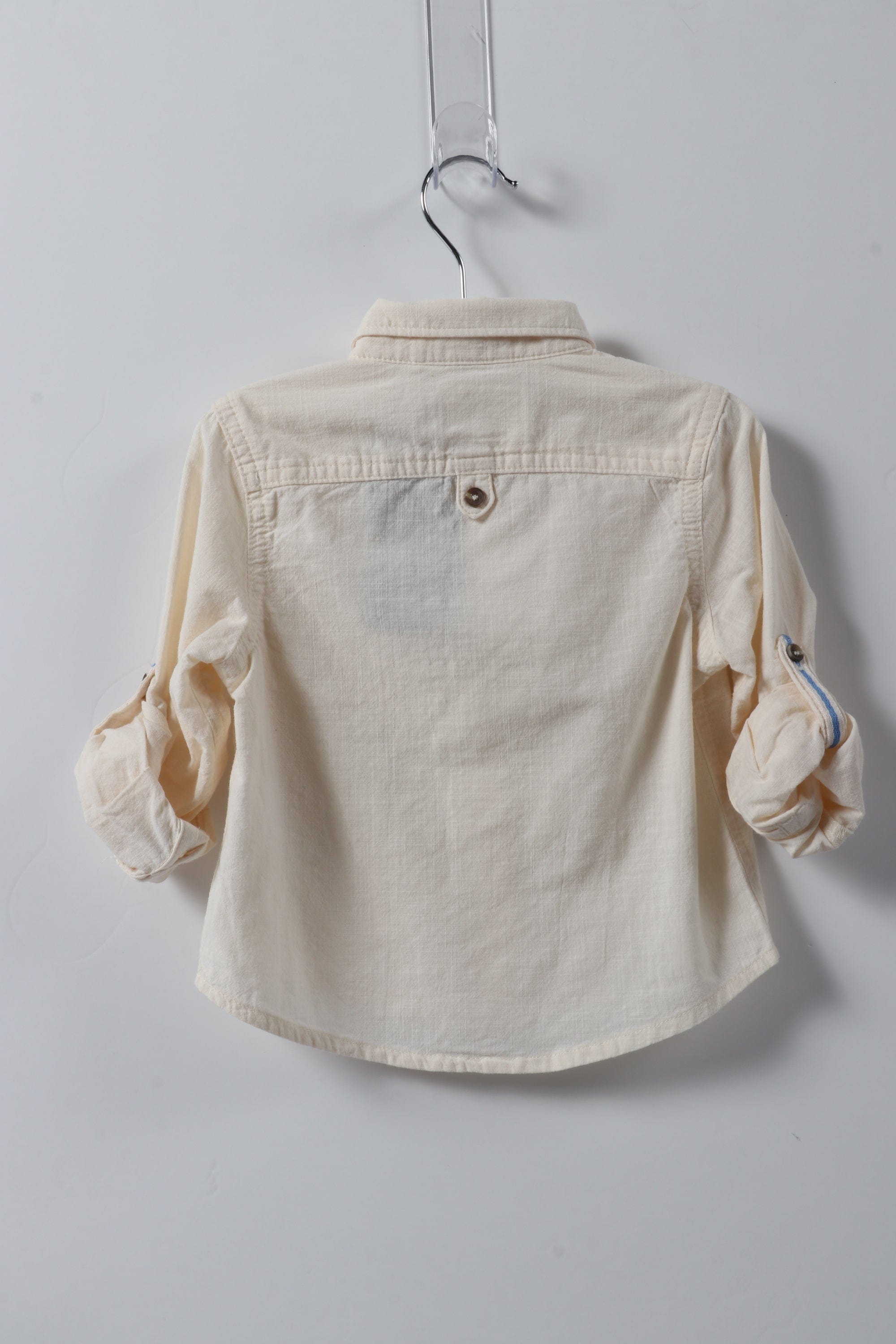 جينجرسنابس قميص بيبي ولادي بأكمام طويلة سادة أصفر