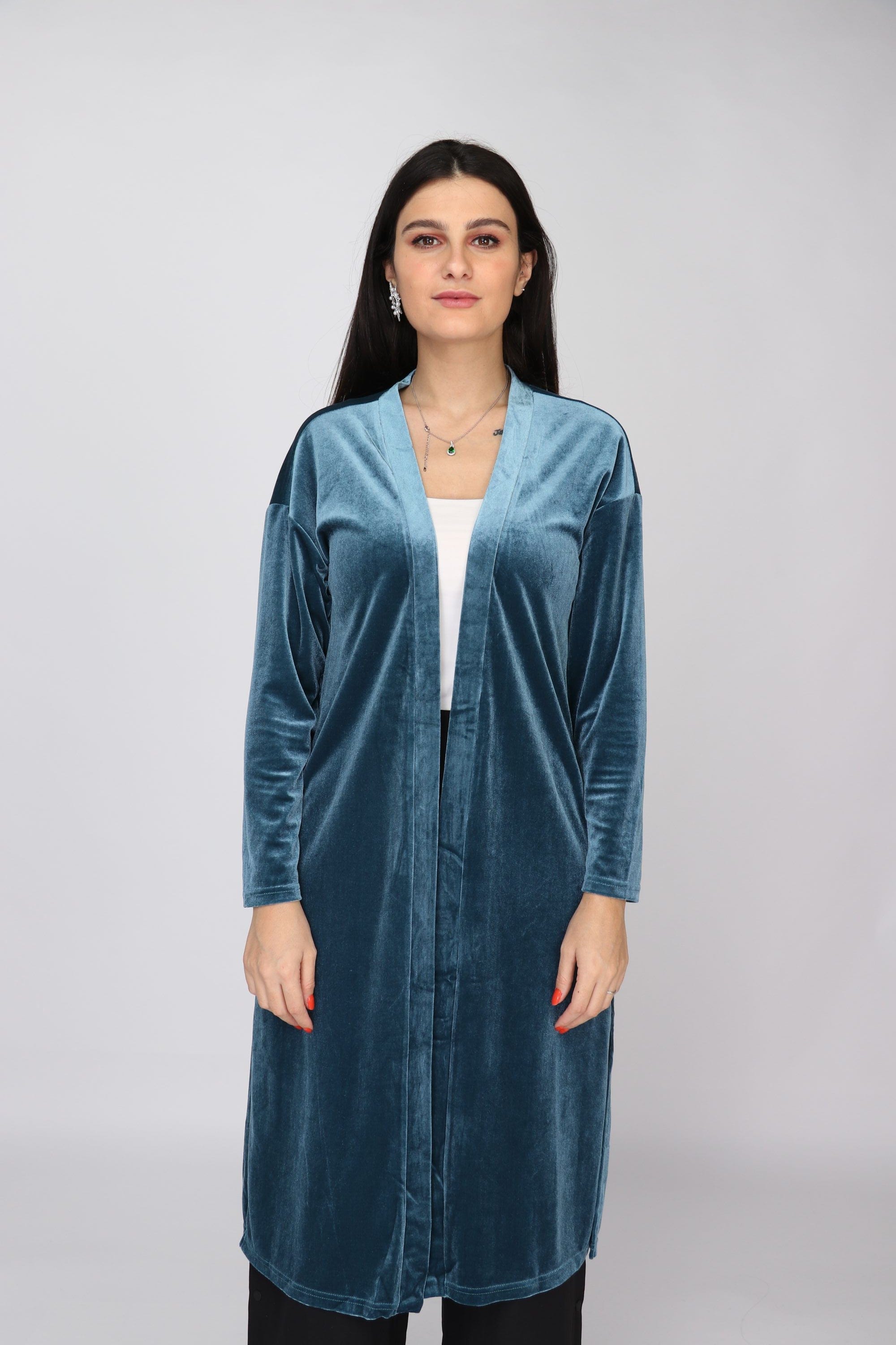 نتشي كارديجان سادة بأكمام طويلة نسائي