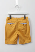 جينجرسنابس شورت ولادي سادة بجيوب جانبية بخطوط أصفر