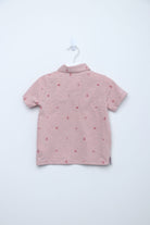 جينجرسنابس بولو ولادي رضع منقوشى نص كم أحمر بنفسجي