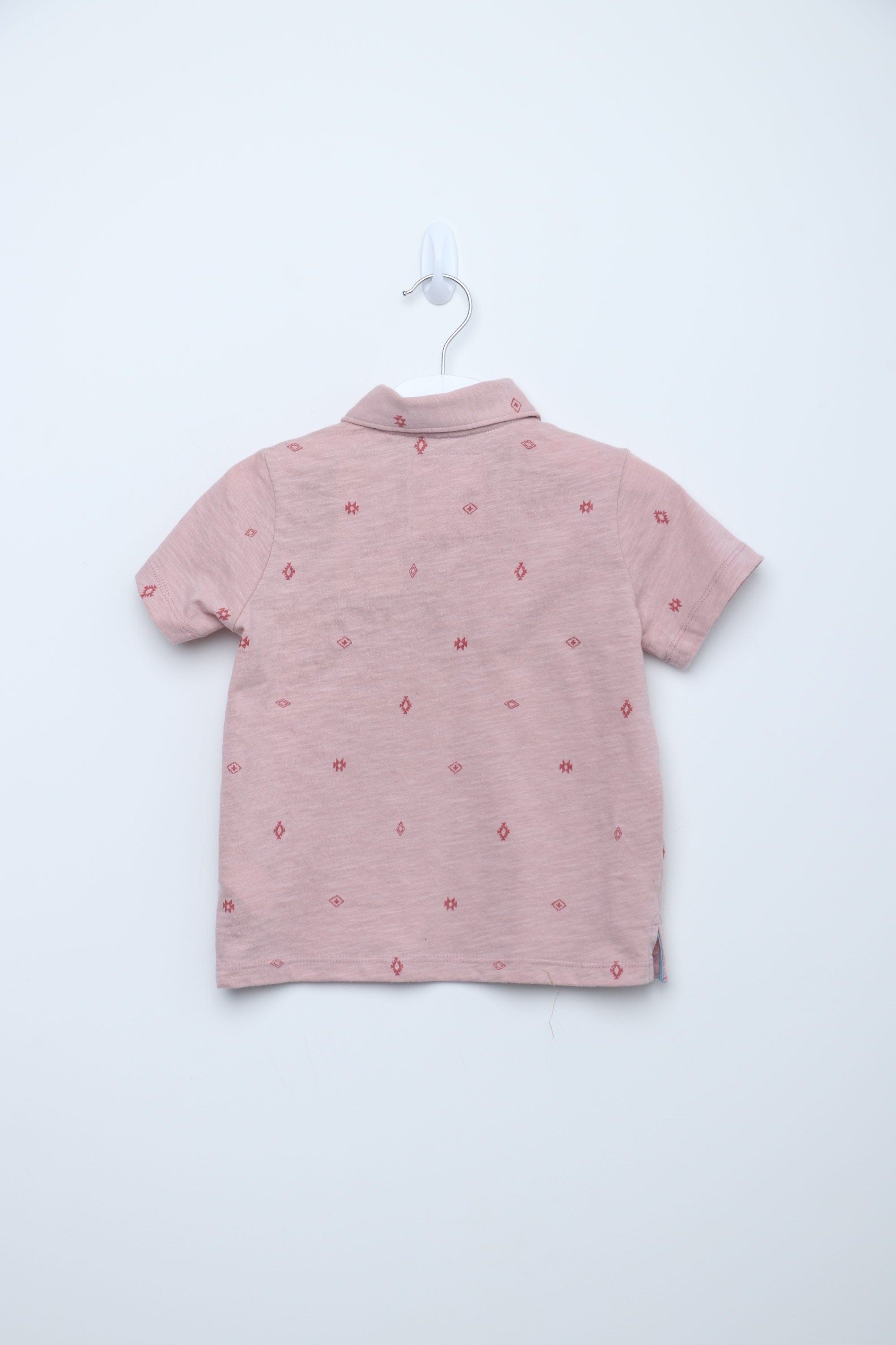 جينجرسنابس بولو ولادي رضع منقوشى نص كم أحمر بنفسجي