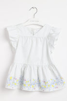 جينجرسنابس فستان طفلة مخطط متعدد الألوان