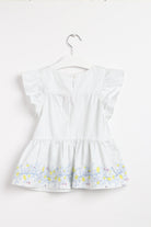 جينجرسنابس فستان طفلة مخطط متعدد الألوان