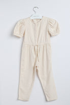 جينجرسنابس جمبسوت مخطط بالطول مخصر برباط طويل نص كم بناتي كريمي