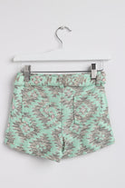 جينجرسنابس شورت منقوش بجيوب مامية برباط بناتي متعدد الألوان