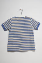 جينجرسنابس بلوزة بناتي نص كم مخططة متعدد الألوان