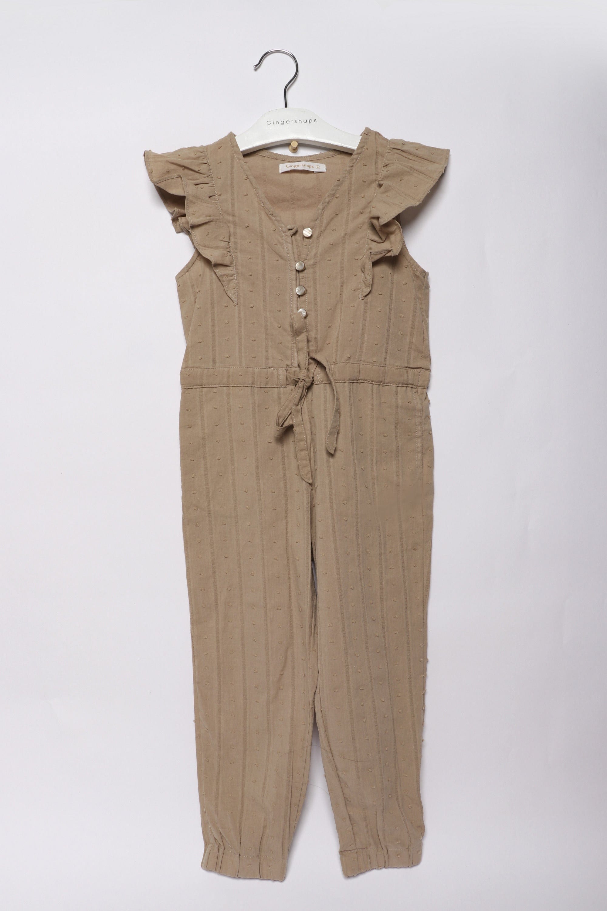 جينجرسنابس جمبسوت بناتي اطفال بكم مروحة الكاكي