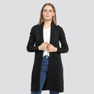 داليدرس كارديجان طويل سادة مزين بأزرار نسائي