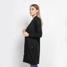 داليدرس كارديجان طويل سادة مزين بأزرار نسائي