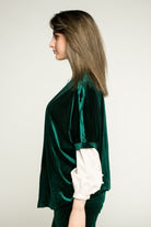 كارديجان سادة بأكمام قصيرة