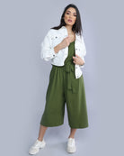 كيتشن جمبسوت سادة كت برباط على الخصر نسائي