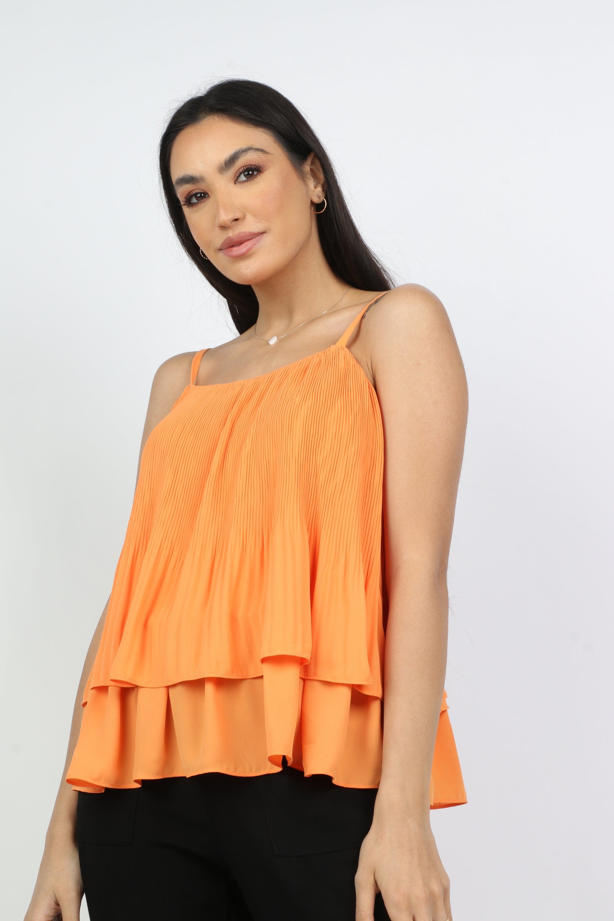 ميكا بلوزة صيفي نسائية بحمالات