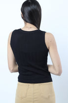 نتشي بلوزة كت مخططة بالطول نسائي