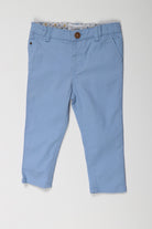 جينجرسنابس بنطلون اطفال ولادي تشينو سادة بجيوب أزرق