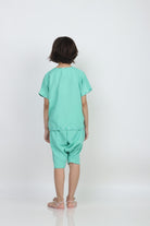 ديامانتين جبادور مطرز كم قصير بأكمام قصيرة