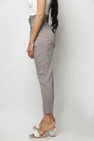 نتشي بنطلون كلاسيك هاي ويست طويل نسائي