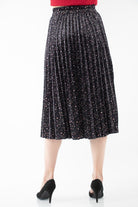 نتشي تنورة ميدي مشجرة بليسيه