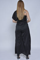 نتشي جمبسوت للمناسبات بكتف واحد