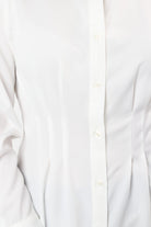 نتشي قميص بخصر مزموم كم طويل نسائي