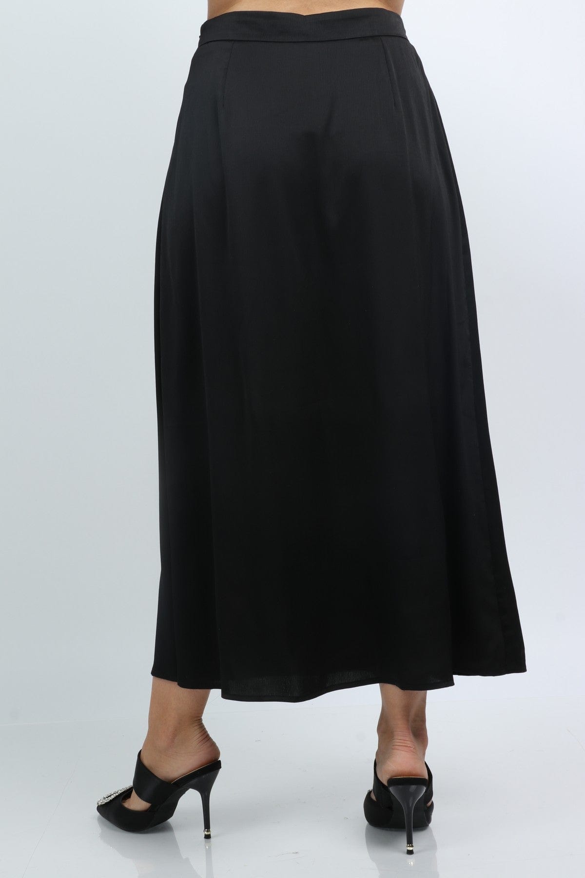 نتشي تنورة طويلة نسائية بخصر عالي