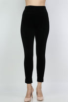 ميكا سروال مطاطي ليجنز هاي ويست طويل نسائي