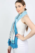 ميكا وشاح رقبة ملون نسائي