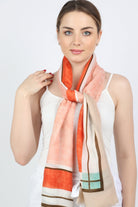 ميكا وشاح رقبة ملون نسائي