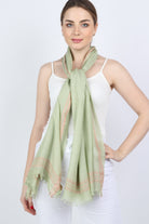 ميكا سكارف رقبة سادة نسائي