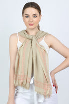 ميكا سكارف رقبة سادة نسائي