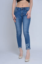 ميكا بنطلون جينز سكيني نسائي