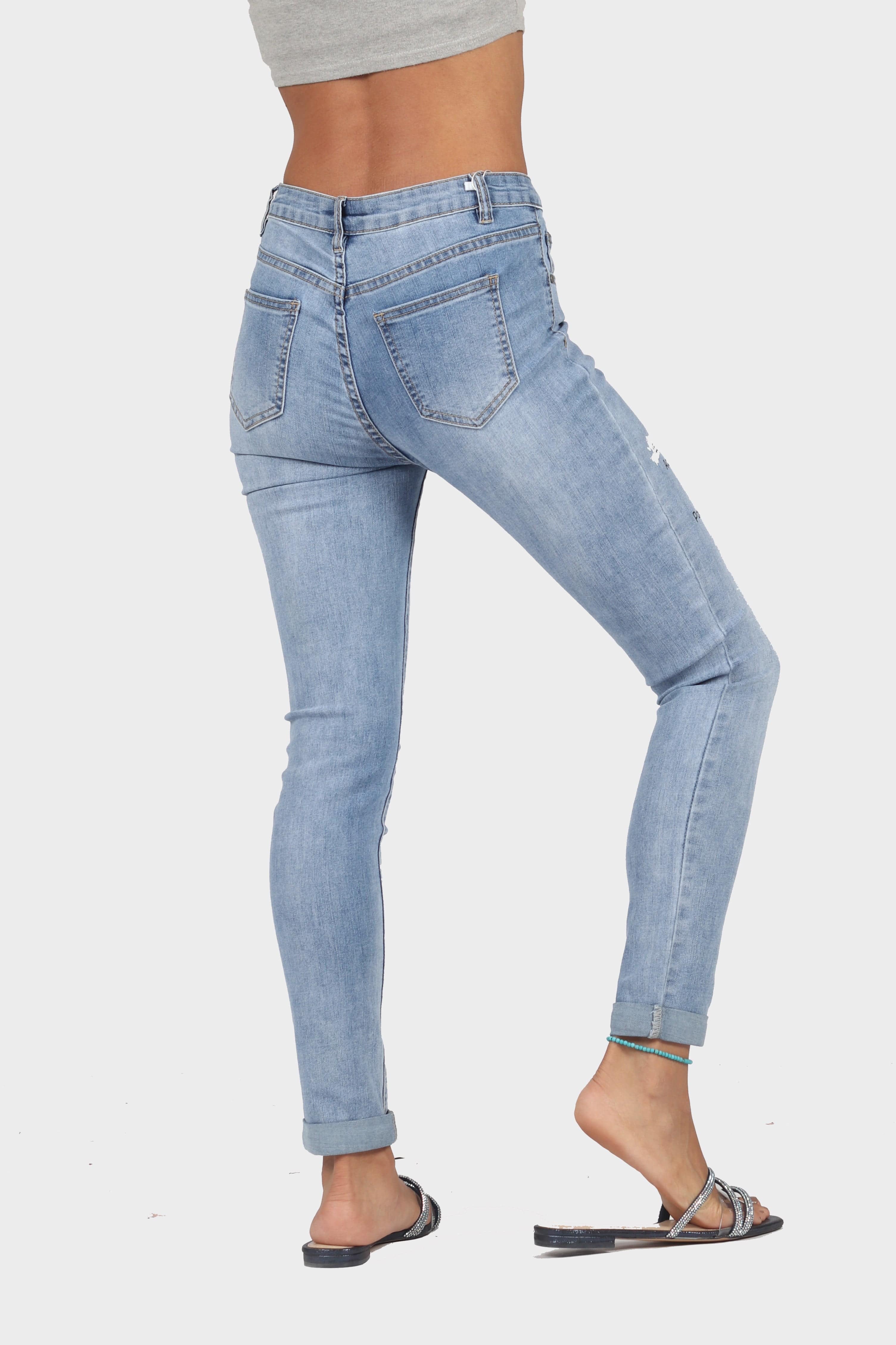 ميكا بنطلون طويل سكيني هاي ويست نسائي