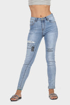 ميكا بنطلون طويل سكيني هاي ويست نسائي