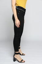 ميكا بنطلون سكيني طويل خصر مرتفع نسائي