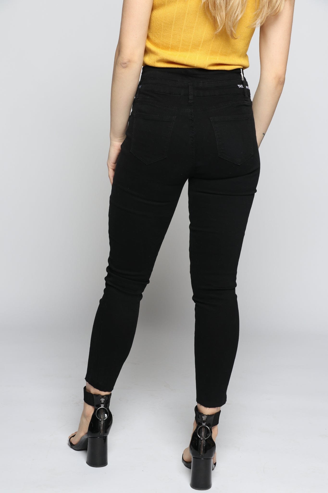 ميكا بنطلون سكيني طويل خصر مرتفع نسائي