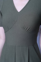 ميكا جمبسوت مفتوح سبعة مخصر سادة كم قصير بنطال واسع طويل نسائي