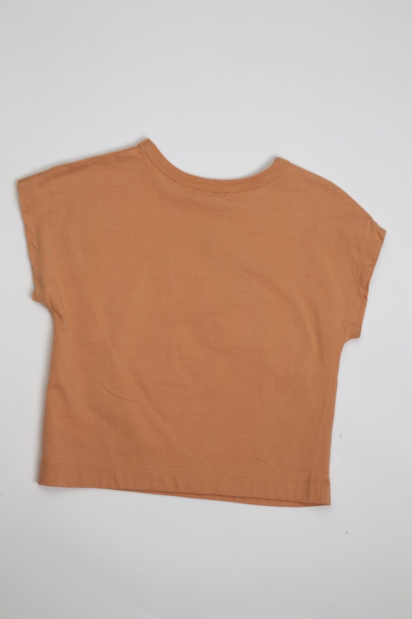 جينجرسنابس تيشيرت بنات بطبعة زهور بني