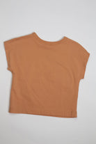 جينجرسنابس تيشيرت بنات بطبعة زهور بني