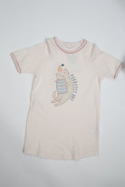 جينجرسنابس بيجامة مطبوعة نص كم بناتي وردي