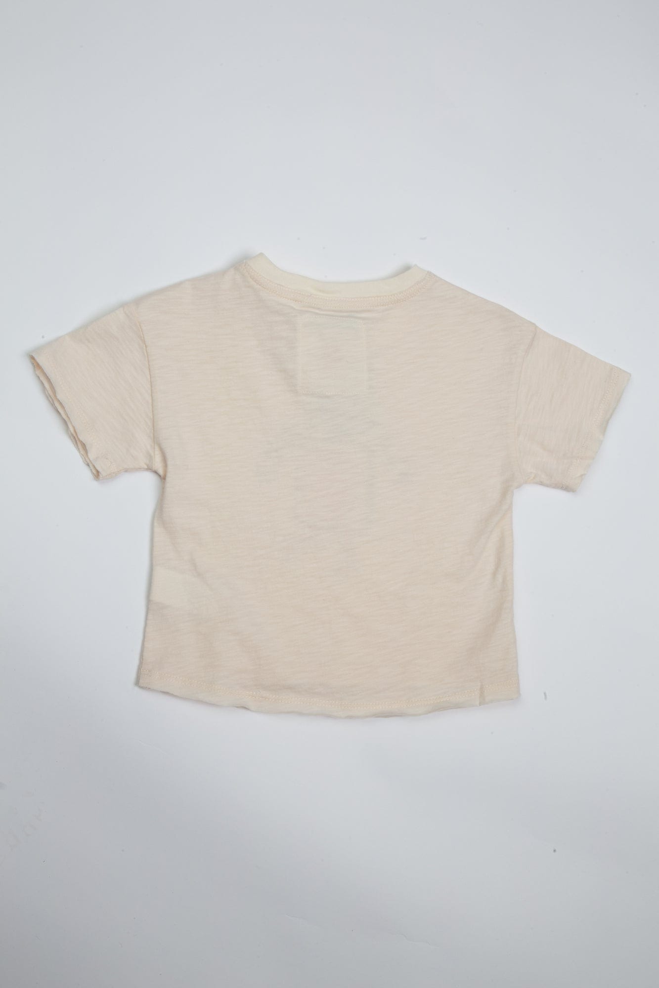 جينجرسنابس تي شيرت أولاد رضع بطبعة راديو البيج