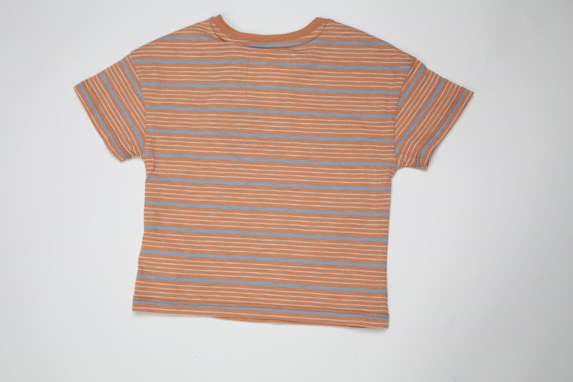 جينجرسنابس تي شيرت ولادي رضع بأزرار أمامية مخطط متعدد الألوان