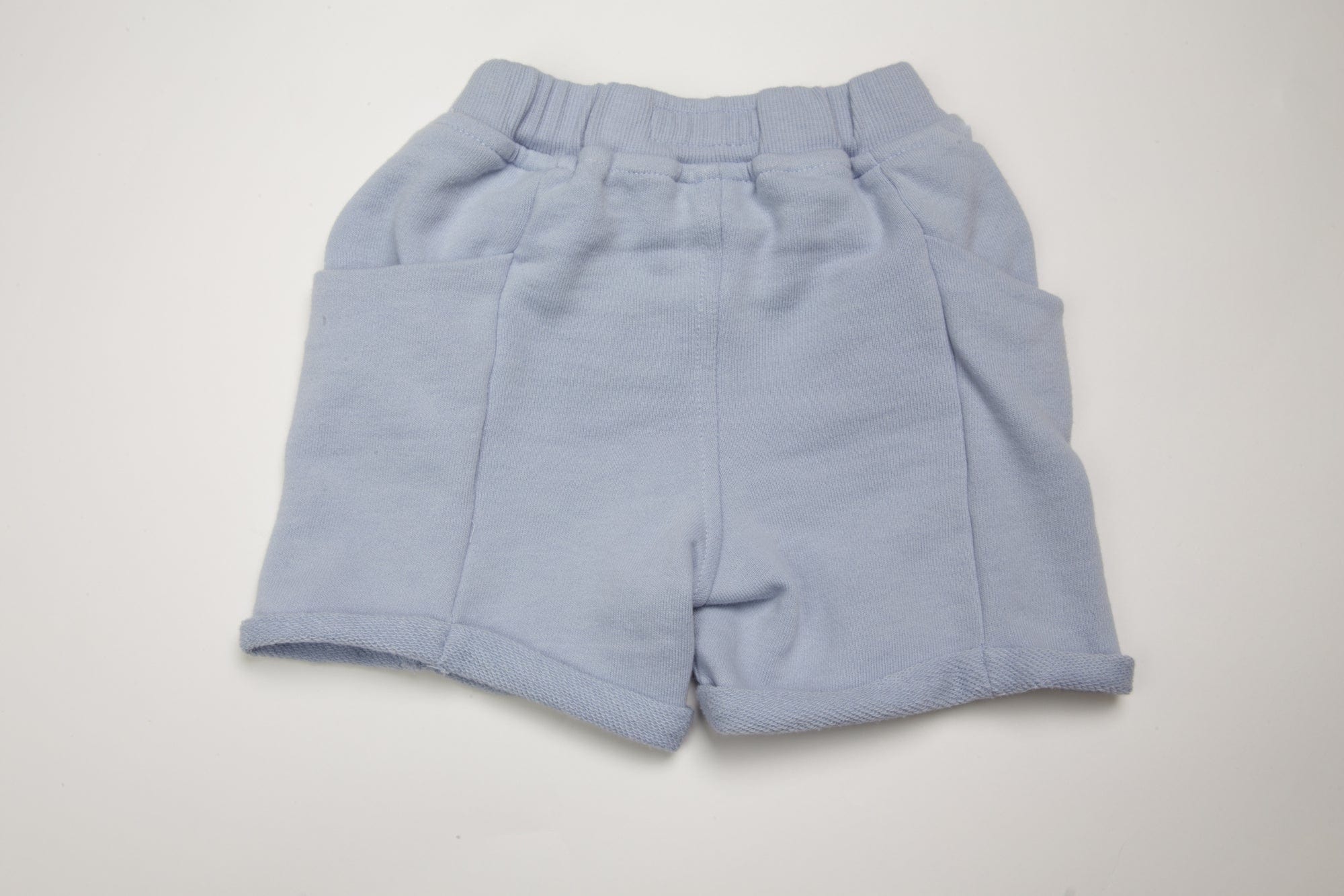 جينجرسنابس شورت بيبي ولاد قماشي بجيوب أمامية سادة أوف وايت