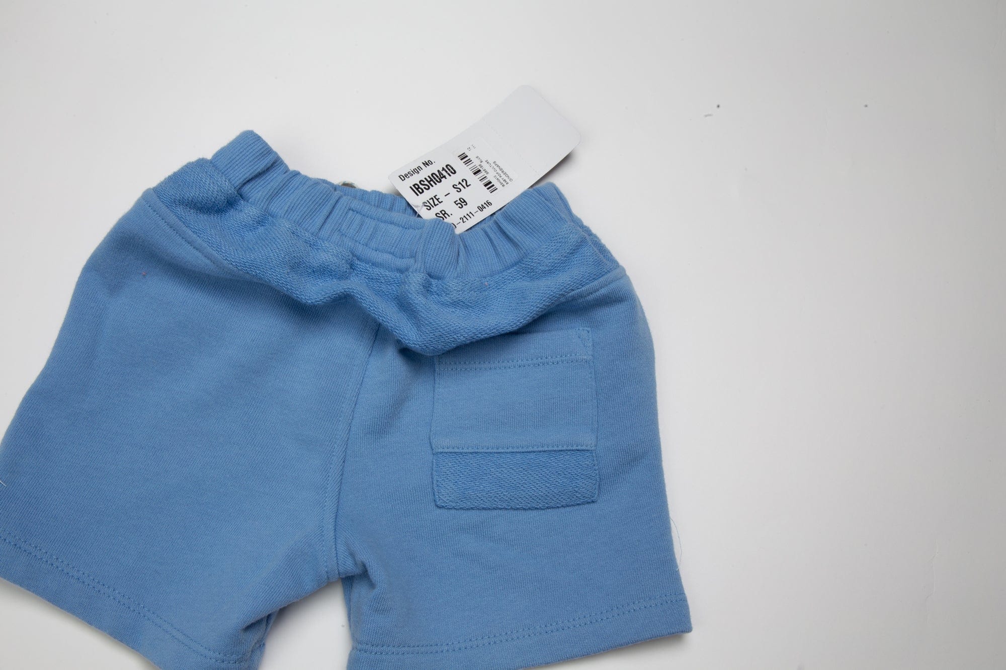 جينجرسنابس شورت ولادي سادة قطن بربطة منقوشة أحمر غامق